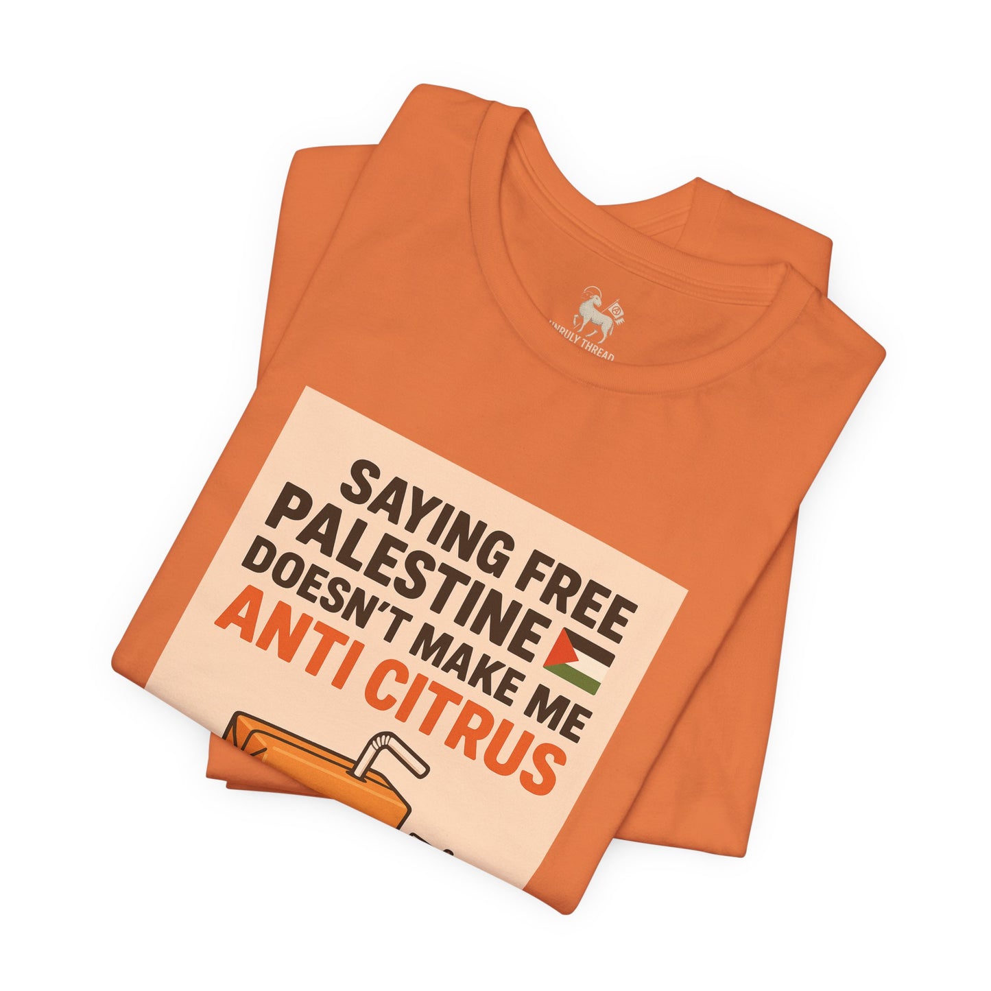 The Juice Box T-Shirt | Unruly Thread Activist Streetwear | Bella + Canvas 3001