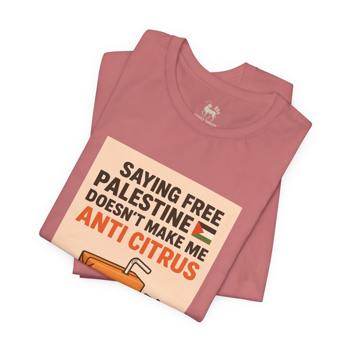 The Juice Box T-Shirt | Unruly Thread Activist Streetwear | Bella + Canvas 3001