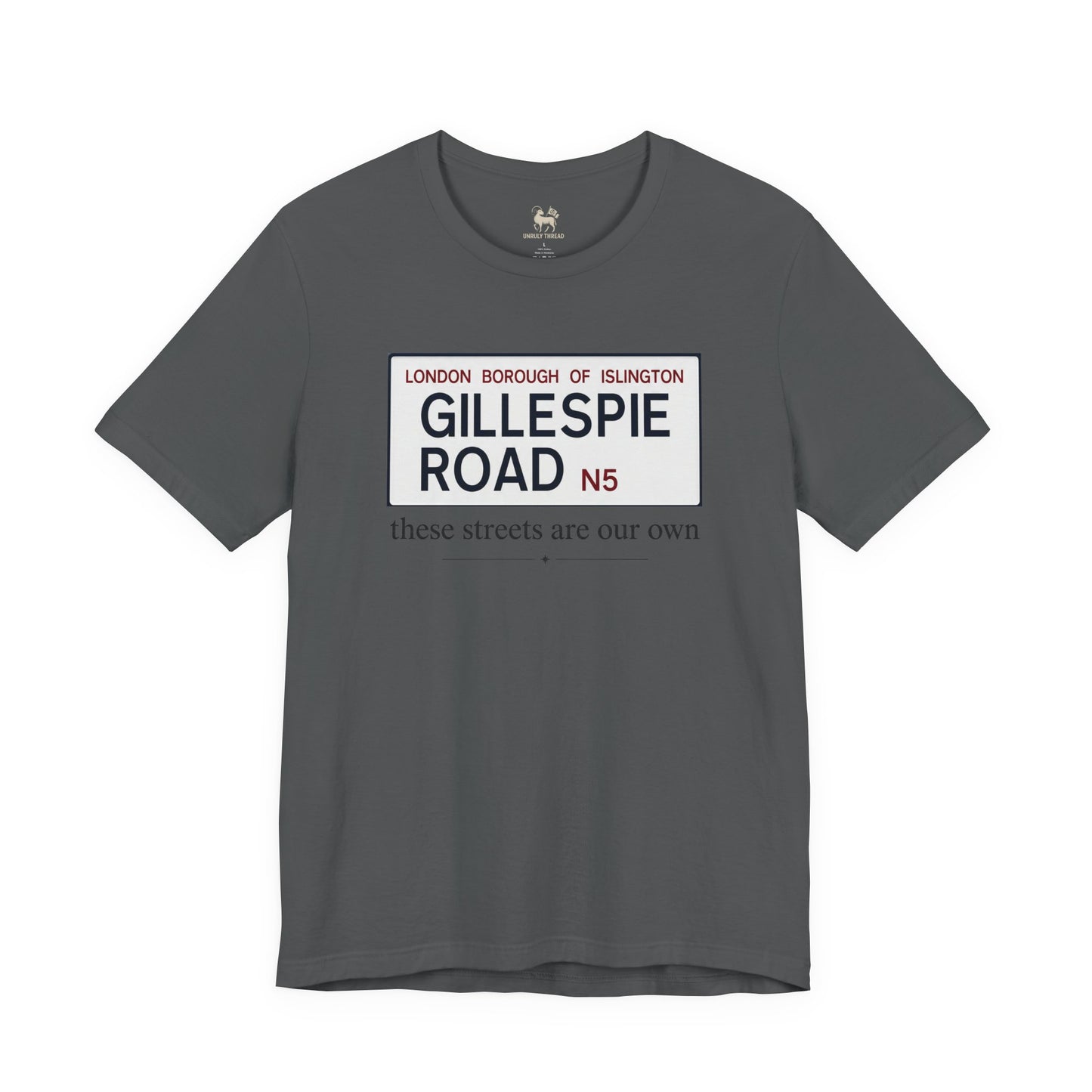 Gillespie Road | Arsenal N5 Street Sign Tee