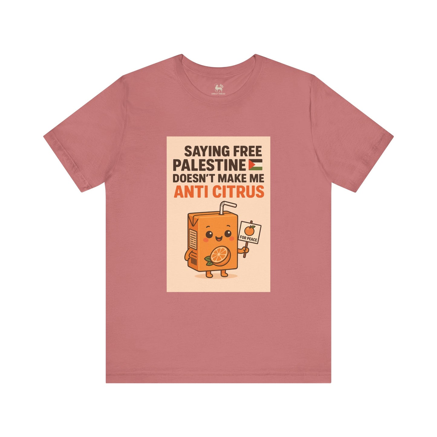 The Juice Box T-Shirt | Unruly Thread Activist Streetwear | Bella + Canvas 3001