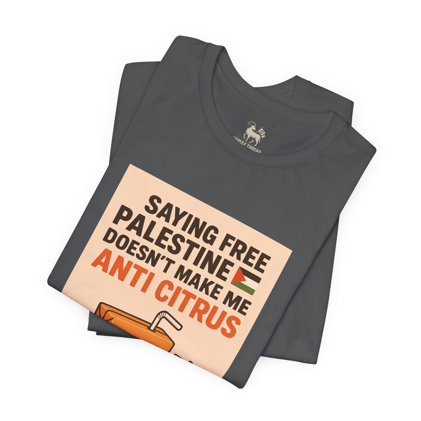 The Juice Box T-Shirt | Unruly Thread Activist Streetwear | Bella + Canvas 3001